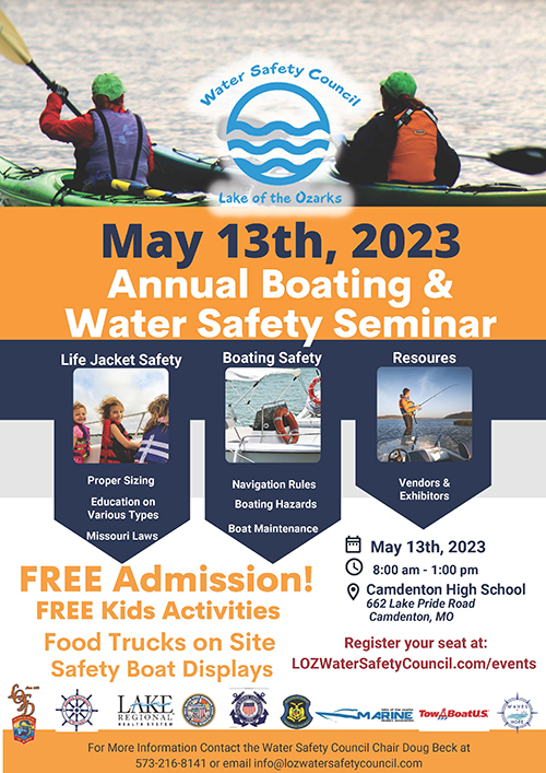 Water Safety Seminar Flyer 2023